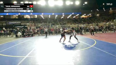 175 2A Cons. Round 2 - Christopher Porter, New Smyrna Beach Sr H S vs Kalel Hernandez, North Ft Myers