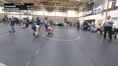 110 lbs Round 7 (8 Team) - Kyree Haughton, Team Blue Hen vs Ben Holober, Virginia Patriots