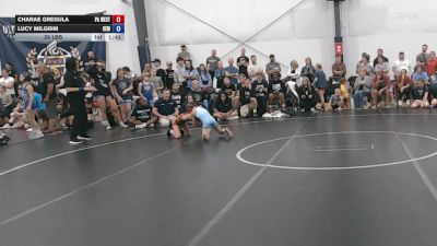 25 lbs Quarterfinal - Charae Gregula, PA West Black - W vs Lucy Milgrim, Wyoming Seminary - W