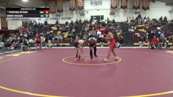 132 lbs Champ. Round 1 - Stephen Myers, Parkersburg vs Drew Roggie, St Christopher`s School