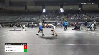 174 lbs 7th Place - Wyatt Simon, Rctc vs Massoma Endene, Iowa Lakes