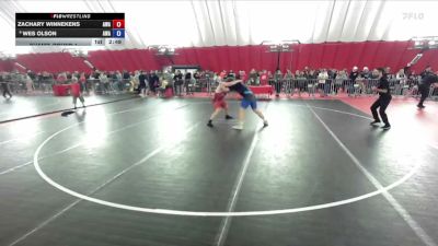 215 lbs Champ. Round 1 - Zachary Winnekens, Askren Wrestling Academy vs Wes Olson, AWA