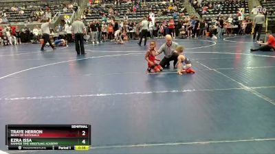 50 lbs Semifinal - Traye Herron, Ready RP Nationals vs Ezra Issa, Hammer Time Wrestling Academy