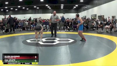 119 lbs Round 4 (6 Team) - Allen Gaudenzi, Mat Assassins vs Max Splete, Lake Wrestling Club