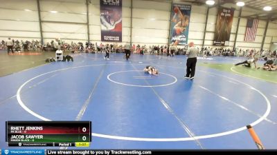 48 lbs Rd# 8- 12:30pm Saturday Final Pool - Rhett Jenkins, PA Blue vs Jacob Sawyer, Minion Black