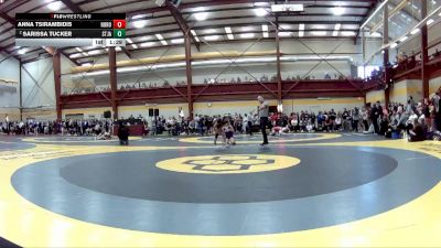 110 lbs Champ. Round 1 - Anna Tsirambidis, North Royalton vs Sarissa Tucker, The St. James Academy