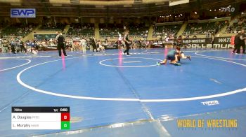 76 lbs Consi Of 8 #2 - Alexander Douglas, Predator Wrestling vs Liam Murphy, Hawkeye WC