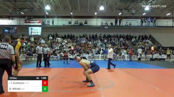 220 lbs Consolation - Tommy Frank Guilfoyle, Simsbury vs Drew Mitzak, Seton Hall Prep