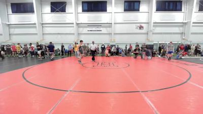 S-140 lbs Consi Of 8 #1 - Liam Long, OH vs Gavin Watson, EP Rattlers -Duals Only - EL