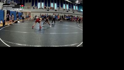 106 lbs Champ. Round 2 - Ajani Flanders, Black Hive vs Javonni Carraturo, Pasco Wolfpack
