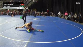 75 lbs Quarterfinal - Cruz Prasnicki, Dakota Boyz vs Ace Pavel, Summit Wrestling Academy