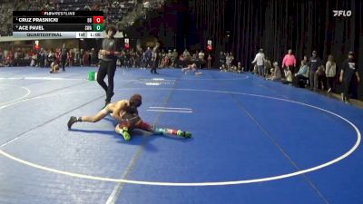 75 lbs Quarterfinal - Cruz Prasnicki, Dakota Boyz vs Ace Pavel, Summit Wrestling Academy