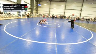 76 lbs Round 1 (9am Saturday) - Riggins Arsenault, Team Cormier vs Samuel Martin, Untouchables, MN