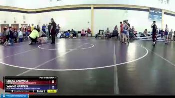 138 lbs Cons. Round 4 - Lucas Cadwell, Contenders Wrestling Academy vs Wayne Harden, Bloomington South Wrestling Club