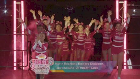North Rockland Raiders Explosion [2025 Show Cheer 2 - Jr. Varsity - Large] 2025 Pop Warner National Cheer & Dance Championship