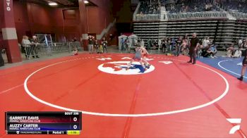 102 lbs Cons. Round 2 - Garrett Davis, Powell Wrestling Club vs Auzzy Carter, Powell Wrestling Club