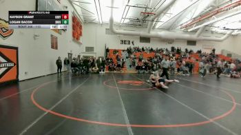 113 lbs Round 4 - Logan Bacon, Shoshoni vs Kayson Grant, Cody