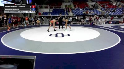 126 lbs Cons. Sub-rd Of 64 - Xavier Reynoso - Carrola, AZ vs Exavier Torres, KS