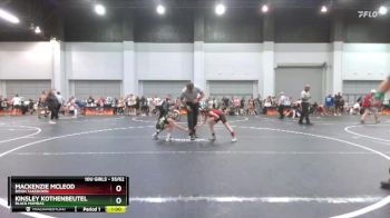 55/62 Round 2 - Kinsley Kothenbeutel, Black Mambas vs Mackenzie McLeod, Bison Takedown