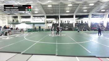 131 lbs Champ. Round 1 - Sumayyah Kemp, John Carroll vs Jenna Thompson, Trine