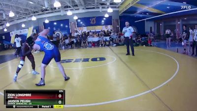 175 lbs Round 5 (8 Team) - Jaxson Peugh, George Jenkins WC vs Zion Longmire, NFWA