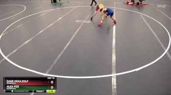 126 lbs Cons. Round 2 - Zane Moulzolf, Minnesota vs Alex Fox, Minnesota