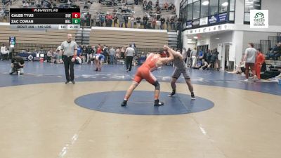 149 lbs Quarterfinal - Caleb Tyus, Southern Illinois vs Zac Cowan, Bellarmine