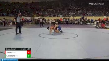 5A-145 lbs Champ. Round 1 - Isaac Grant, Carl Albert vs Kaden Bessette, Pryor