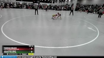 56 lbs Cons. Round 3 - Houston Hinz, Immortal Athletics WC vs Thomas Delich, Greater Heights Wrestling