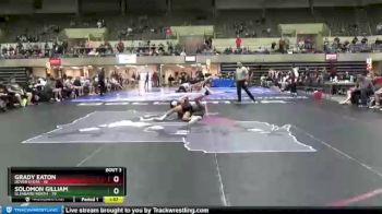 132 lbs Round 2 (4 Team) - Grady Eaton, Dover Eyota vs Solomon Gilliam, Glenbard North