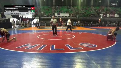 5A 157 lbs Cons. Round 3 - Thomas Duke, Saint Clair County vs Jakob Johnson, Lincoln