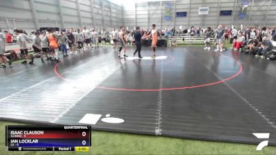 170 lbs Quarters & 1st Wb (16 Team) - Isaac Clauson, Illinois vs Ian Locklar, LA