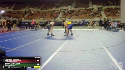 D2-285 lbs Cons. Round 2 - Thomas Bloom, Willow Canyon vs Leland Cevedia, Casa Grande Union