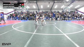 120 lbs Round Of 16 - Brynlyn Sullivan, Bixby Girls HS vs Kadence Martinez, Sallisaw Lady Black Diamonds