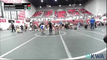 100 lbs Rr Rnd 1 - Easton Brown, Ponca City Wildcat Wrestling vs Crew Swigart, Choctaw Ironman
