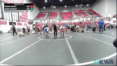 100 lbs Rr Rnd 1 - Easton Brown, Ponca City Wildcat Wrestling vs Crew Swigart, Choctaw Ironman