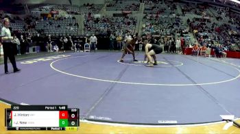 220 lbs Semifinal - Jackson New, Yorktown vs Julante Hinton, Fort Wayne Northrop