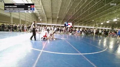 157 lbs Quarterfinal - Alex Williams, Champions Wrestling Club vs Treyden Christensen, Empire Wrestling Club