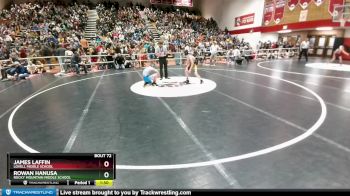 98 lbs Champ. Round 2 - Rowan Hanusa, Rocky Mountain Middle School vs James Laffin, Lovell Middle School