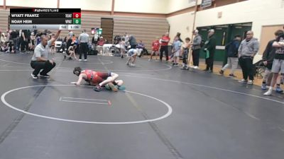 92 lbs Round 4 (8 Team) - Wyatt Frantz, Team Catalyst vs Noah Hein, Virginia Patriots