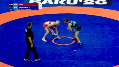 49 kg Final 3-5 - Isla Silva, United States vs Ayanat Meinambay, Kazakhstan