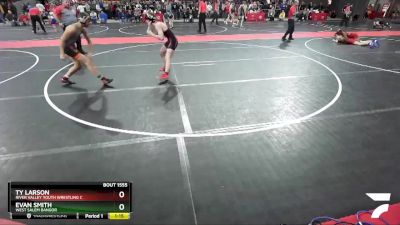 140 lbs Cons. Round 3 - Evan Smith, West Salem Bangor vs Ty Larson, River Valley Youth Wrestling C