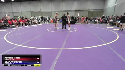 144 lbs Placement Matches (8 Team) - Antonio Hobbs, Ohio Blue vs Braylan Cosper, Tennessee