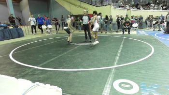 88 lbs Consi Of 16 #1 - Stevon Harris, Duncan Demons vs Cameron Maloney, Norman Jr High