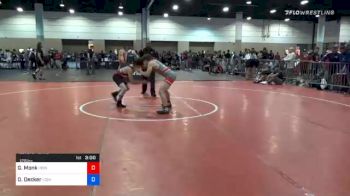 126 lbs Consolation - Gavin Monk, Ironclad Wrestling Club vs Oran Decker, Icon Wrestling