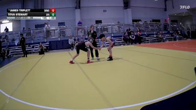 98 lbs Cons. Round 3 - James Triplett, 3rd Monkey Wrestling Club vs Titus Stewart, Steve Page Grappling