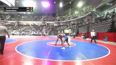 165-6A Cons. Round 3 - Calib Cameron, Brookwood vs Julian Dailey, Camden County