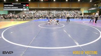 61 lbs Consi Of 16 #1 - Cohen Senne, Bozeman Wrestling Club vs Callaway Hofeditz, Walla Walla Wrestling