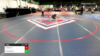 120 lbs Round Of 128 - Yashua Amen, MO vs Evan Martinez, FL