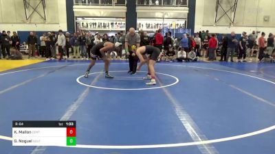 160 lbs R-64 - Kevin Mallon, Central Bucks West vs Gabriel Noguel, Southwest Miami-FL